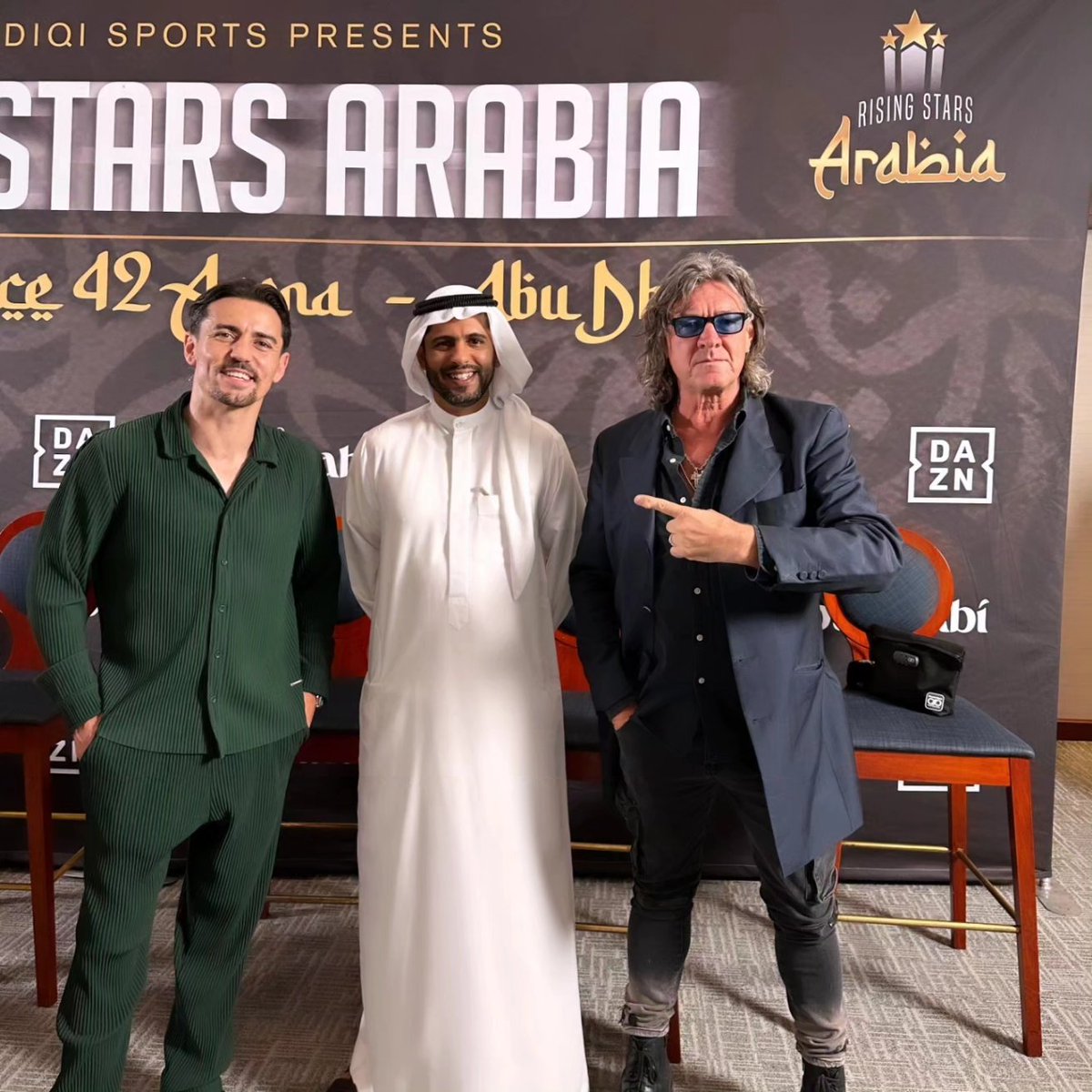 Rising Stars Arabia goes down tonight Saturday May 25 here in Abu Dhabi inaugural event at Space42 Arena -- 24 fighters, 16 countries represented. Honoured to be presenting on @daznboxing w/ @ant_crolla86 5pm UK on @DAZNBoxing @seddiqiboxing