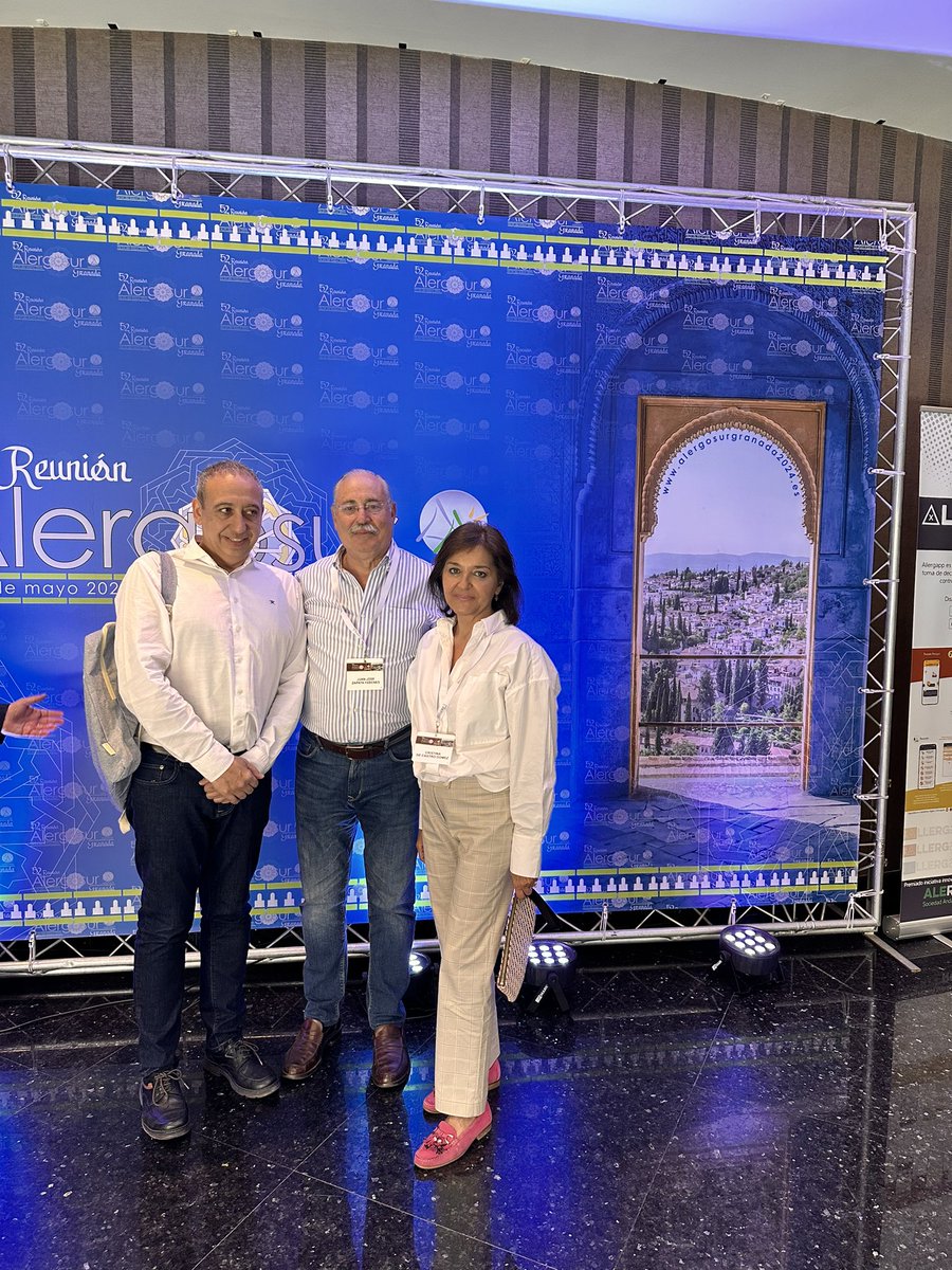 #Alergosur2024 El presidente de la SEAIC, Dr Dávila apoyando Alergosur