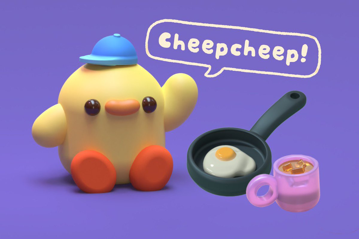 thecheepcheeps_'s tweet photo. trying out some 3d.. https://t.co/kSqjdhrPJU