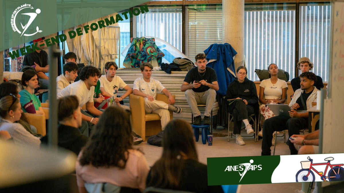ANESTAPS's tweet image. [#FriperieSportPlanète 🌱 ] 

Second jour du Week-End de Formation Friperie #Sport Planète 🌱

L’occasion pour les participant•es d’approfondir leurs connaissances 📖 et compétence par plusieurs crénaux de formations !
