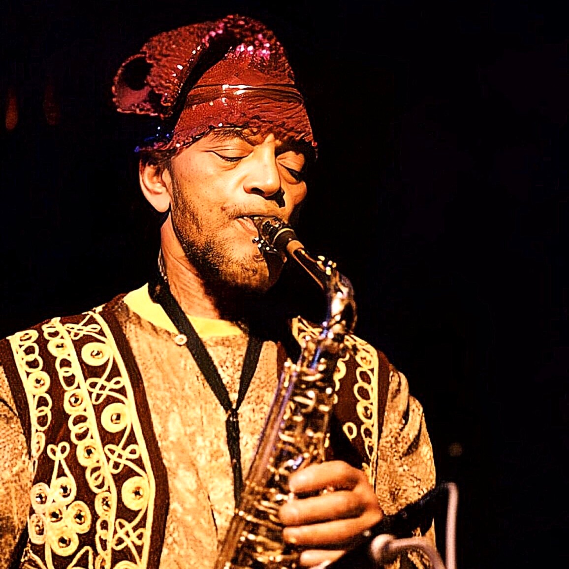 Celebrating the 100th birthday of American jazz multi-instrumentalist and long-running Sun Ra Arkestra (<a href="/SunRaUniverse/">Sun Ra Arkestra</a>) bandleader Marshall Allen, born on this day in 1924.✨