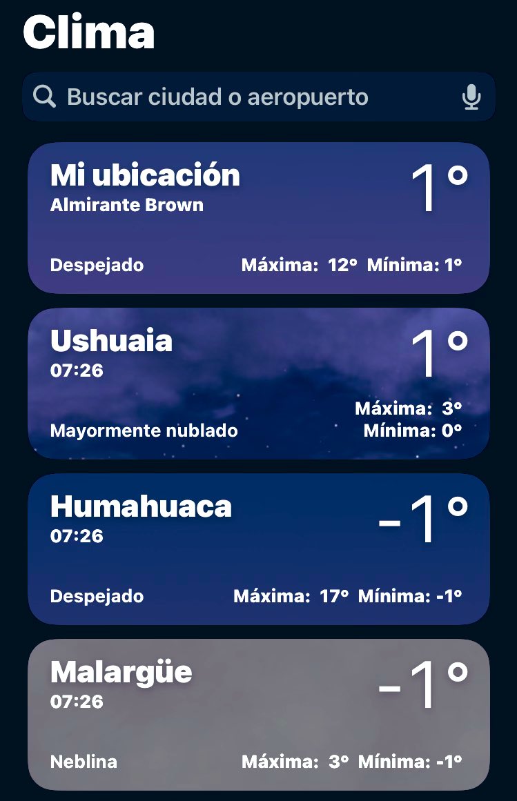 Clima más patrio no se consigue ❄️🥶 Viva la patria! 🇦🇷