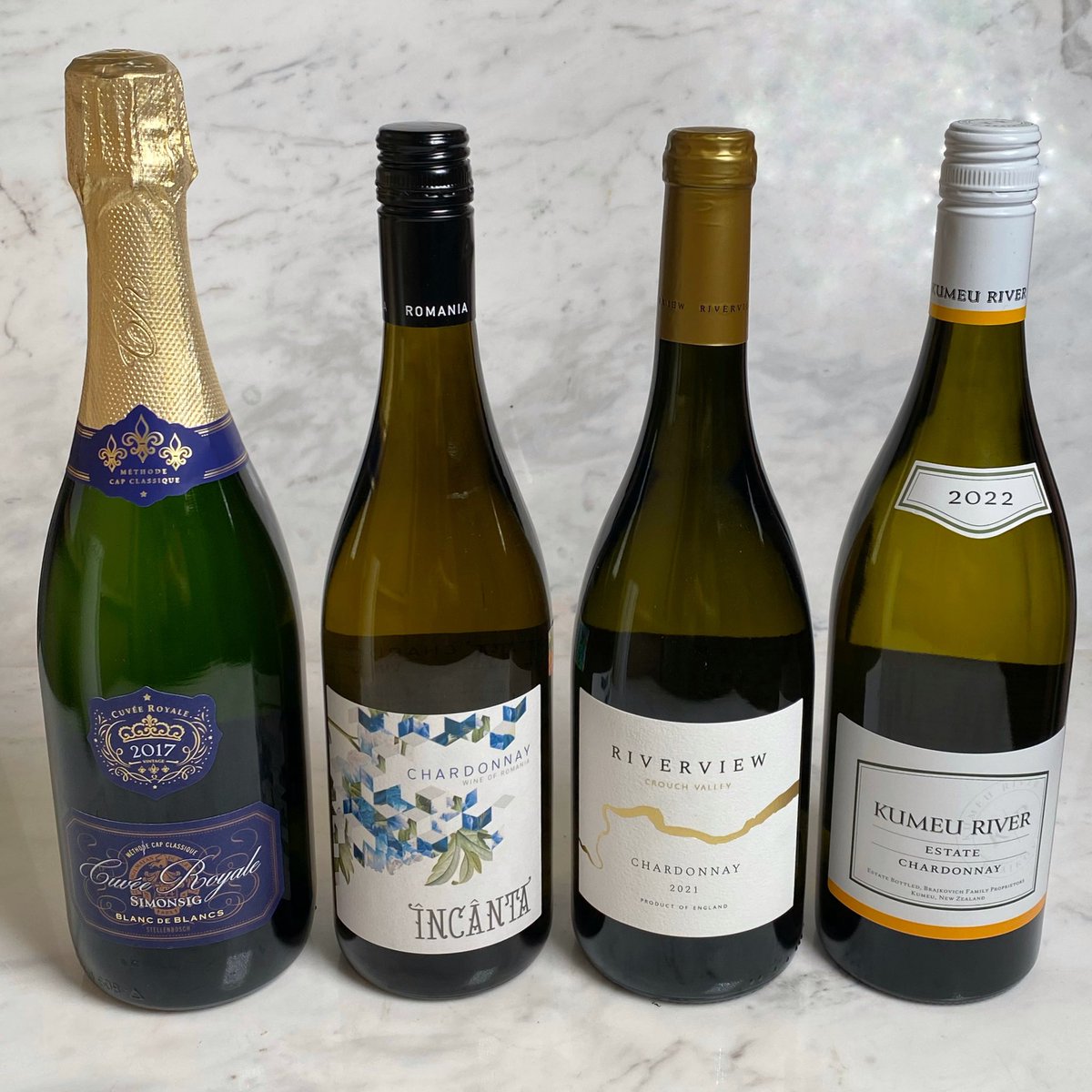 Are you an ABCer?! (Anything but Chardonnay…) well @jollyolly has a fabulous line-up that might convince you otherwise! 🥂

🧡 Simonsig Cap Classique Cuvée Royale Blanc de Blancs (The Wine Society, £16.50)

🧡 Incanta Chardonnay (Majestic, from £7.99)