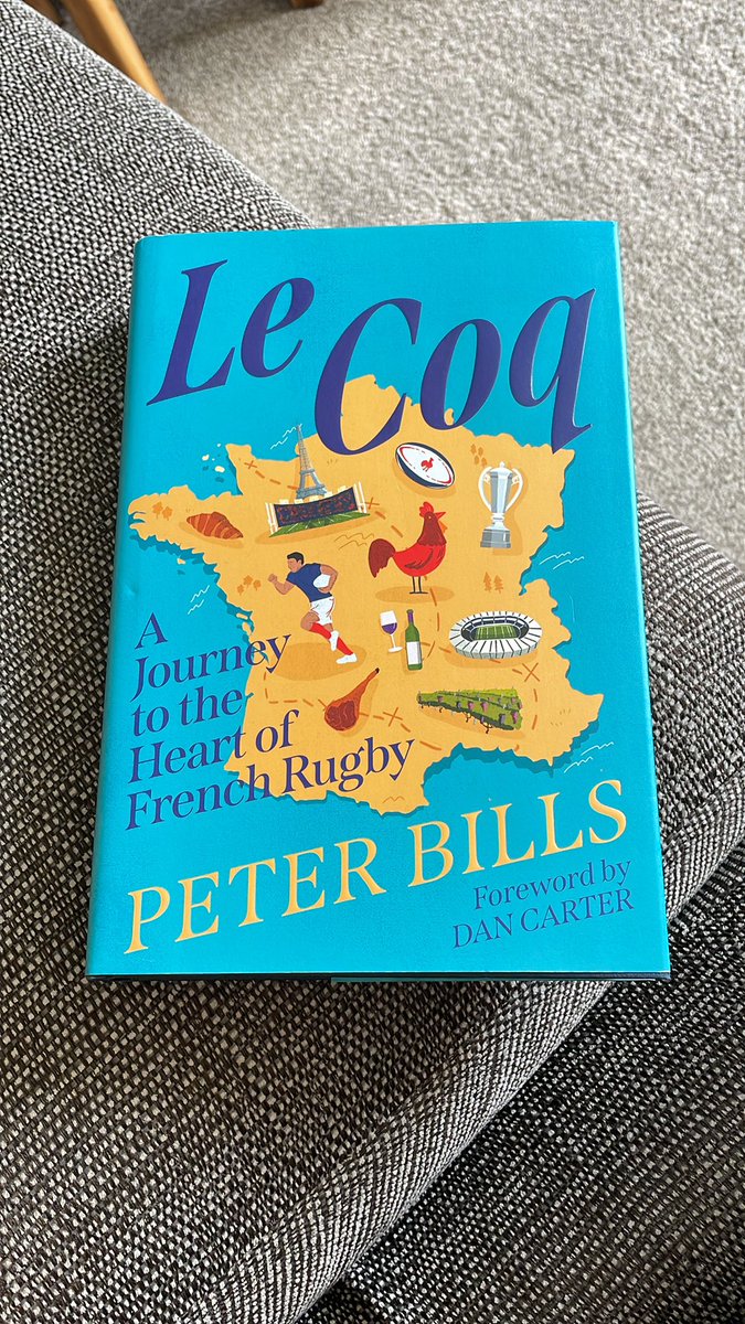 Enjoying this one so far. Makes me long to get back to Paris to watch <a href="/SFParisRugby/">Stade Français Paris</a>