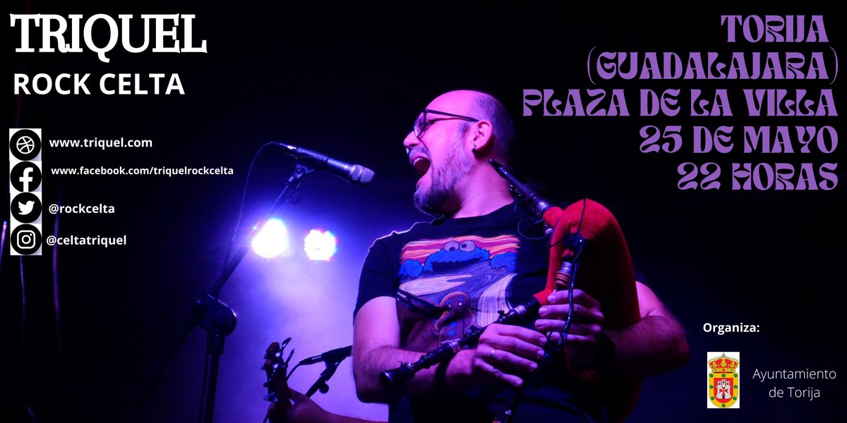 ¡Qué placer volver a veros! #rockcelta #musica #fiestadelahistoria #fiesta
<a href="/henaresaldia/">Henares al Día. El blog de la provincia</a> <a href="/TRGuadalajara/">La Tribuna de Guadalajara</a> @Encastillalamancha <a href="/RadioArrebato/">Radio Arrebato 107.4 FM</a> <a href="/SerGuadalajara/">SER Guadalajara</a> <a href="/guadalajarafm/">esRadio Guadalajara</a> <a href="/EPCLM/">Europa Press C-LM</a> <a href="/ElDecanodeGuad1/">El Decano de Guadalajara</a> <a href="/CopeGuadalajara/">COPE Guadalajara</a> <a href="/NuevaAlcarria/">Nueva Alcarria</a> <a href="/lacronica_gu/">La Crónic@</a> <a href="/GuDiario/">GuadalajaraDiario</a> <a href="/guadanews/">GNS</a> <a href="/CMM_es/">Castilla-La Mancha Media</a> <a href="/AytoTorija/">Ayuntamiento de Torija</a>