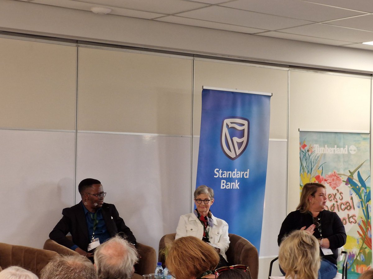 justinhawes1's tweet photo. Great to hear where we are as a country  30 years into democracy  on the eve of elections.#KBF24 @KingsmeadBF @MandyWiener https://t.co/g7KW7C4JsU