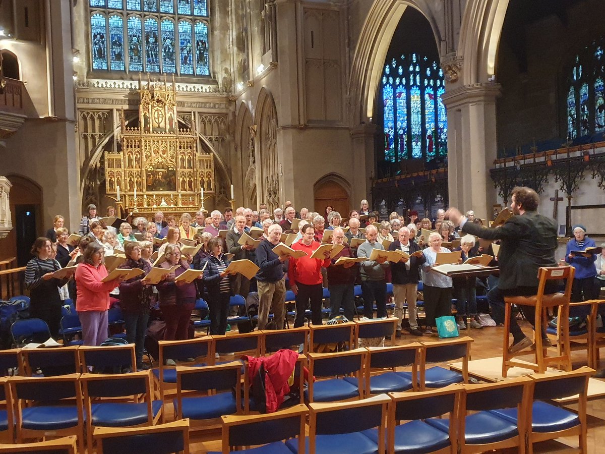 PCU is really looking forward to singing Durufle Requiem today at St Marys Church Portsmouth at 5.30 p.m Hope you can come and join us...there are tickets on the door!