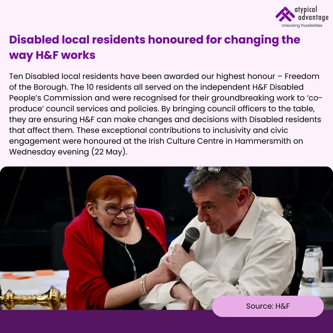 AtypicalAdv's tweet photo. Sending a dash of positivity with #SmashingSaturday that lauds great news and development in the disability space. From the latest Bollywood movie on a person with visual impairment to supporting travelers with disabilities, read up on good news from around the world! https://t.co/EIF7Ln7dCZ