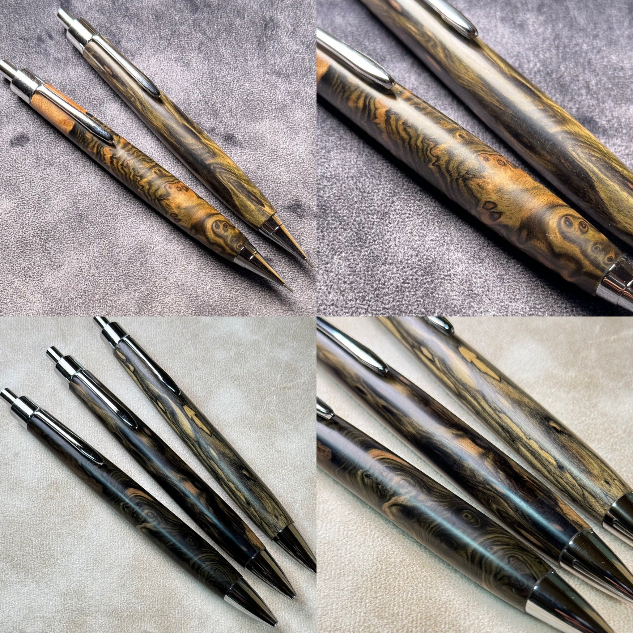 クラフトエー　黒檀瘤　ボールペン　CraftA 津田 明 в X: „製作した黒檀瘤、エボニーをBASEで抽選販売を行い