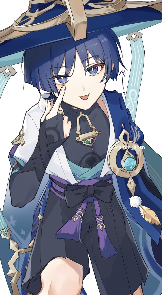 原神 放浪者 流浪者 散兵 スカラマシュ 公式イメージ  - Ehasa【原