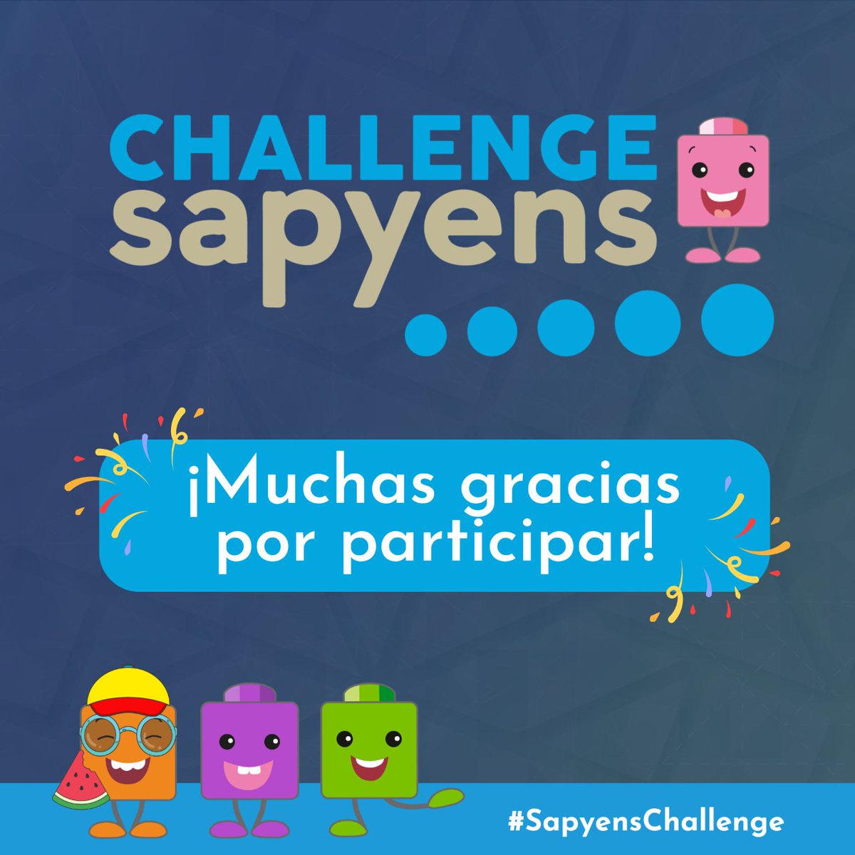 Tangram_LS's tweet image. 👏 ¡Muchas gracias a todos por participar en nuestro #SapyensChallenge!

Ya sabéis que tenéis a vuestra disposición el cuento digital de los Sapyens para seguir disfrutando en familia de las Matemáticas Sapyens.

¡Nos vemos en la siguiente edición! 👋

#TangramLearningSystems