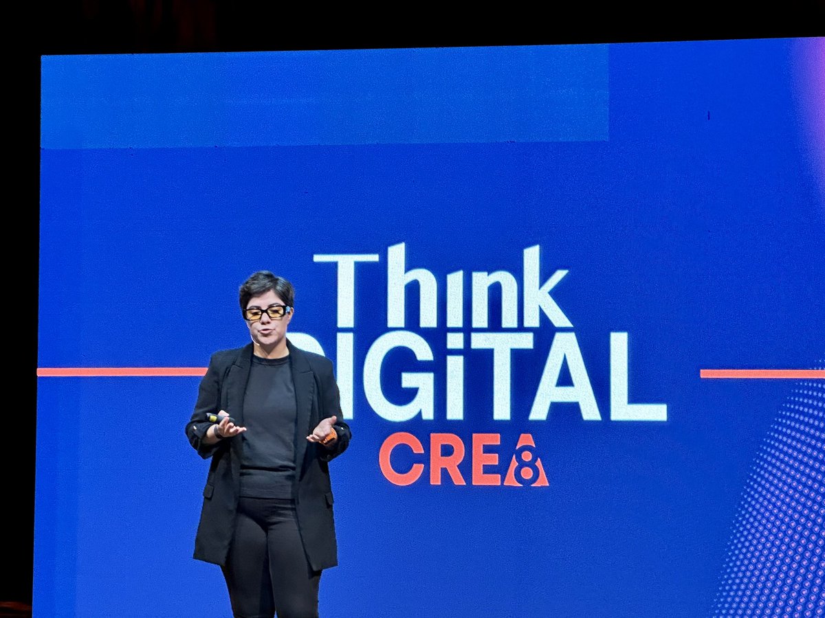 bancatlan's tweet photo. “Las posibilidades de lo que puedes hacer con la inteligencia artificial son infinitas e interesantes.”💻✍🏻
-@FridaRuh, Fundadora del Podcast “AI The New Sexy” y Value Based Bidding Specialist en #Google.
#ThinkDigitalToday #BancoAtlántida https://t.co/SIRXelDdOy