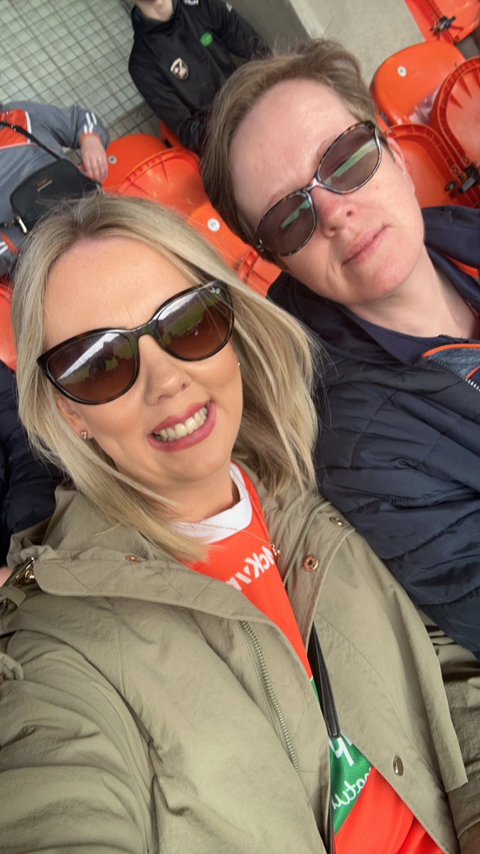 We go again. Come on Armagh 🧡