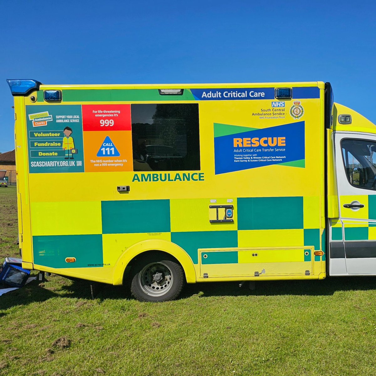 A brilliant day at the Emergency Services Day with <a href="/SCAS999/">South Central Ambulance Service</a>. A huge Thank You to all of the staff who helped for the day unpaid. An amazing group of Clinicians!! Our staff of all grades are the face of the Ambulance Service, we thank you all. #999family
