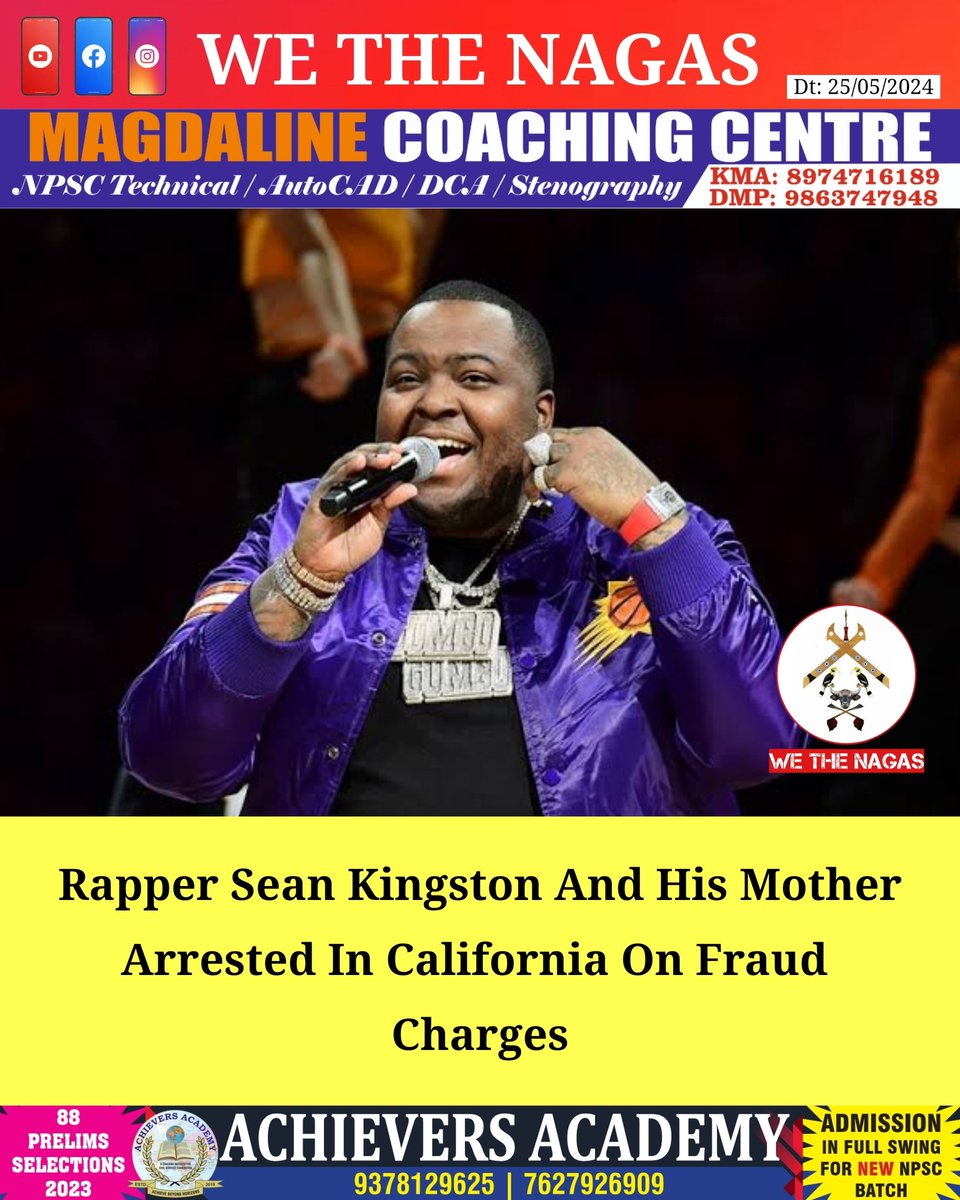Rapper Sean Kingston And His Mother Arrested In California On Fraud Charges. . Read more at: instagram.com/p/C7ZYFyEPYrA/…
