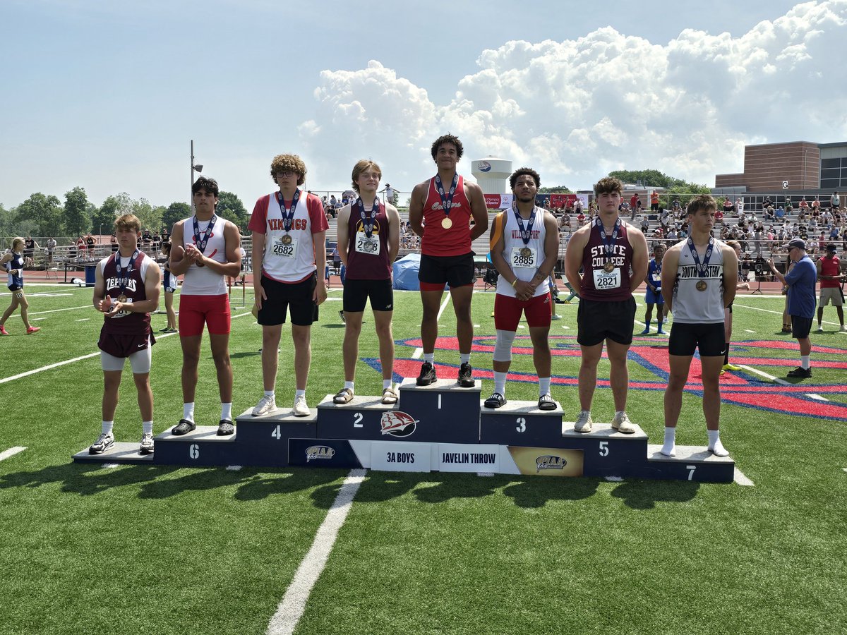 ZephyrAthletics's tweet photo. Congrats to Tommy Lloyd - PIAA 3A Javelin 8th place Medalist!
#zephyrtough https://t.co/SWS3s5u8ym