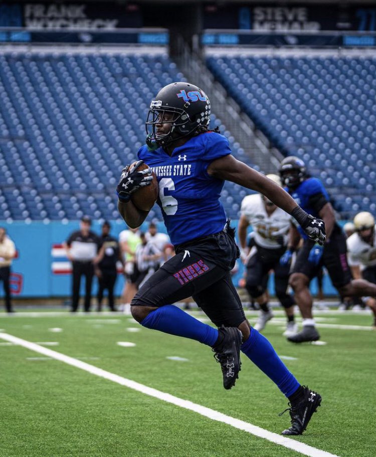 #AGTG I’m extremely grateful and blessed to receive my 3rd Offer from The Tennessee State University‼️ @CoachBFish25 @_Elite3 @CoachDub2 @MonroeFTBL @Coach_M_Nix @ChadSimmons_ @RecruitGeorgia #RoarCity #Elite3🔺 #TheFarm🔺