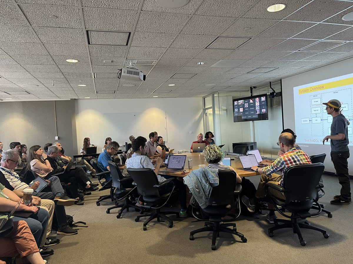 DUNEScience's tweet image. ND-LAr, a hot topic of collaboration week. Thank you @Fermilab for hosting us! #dunescience #neutrinos