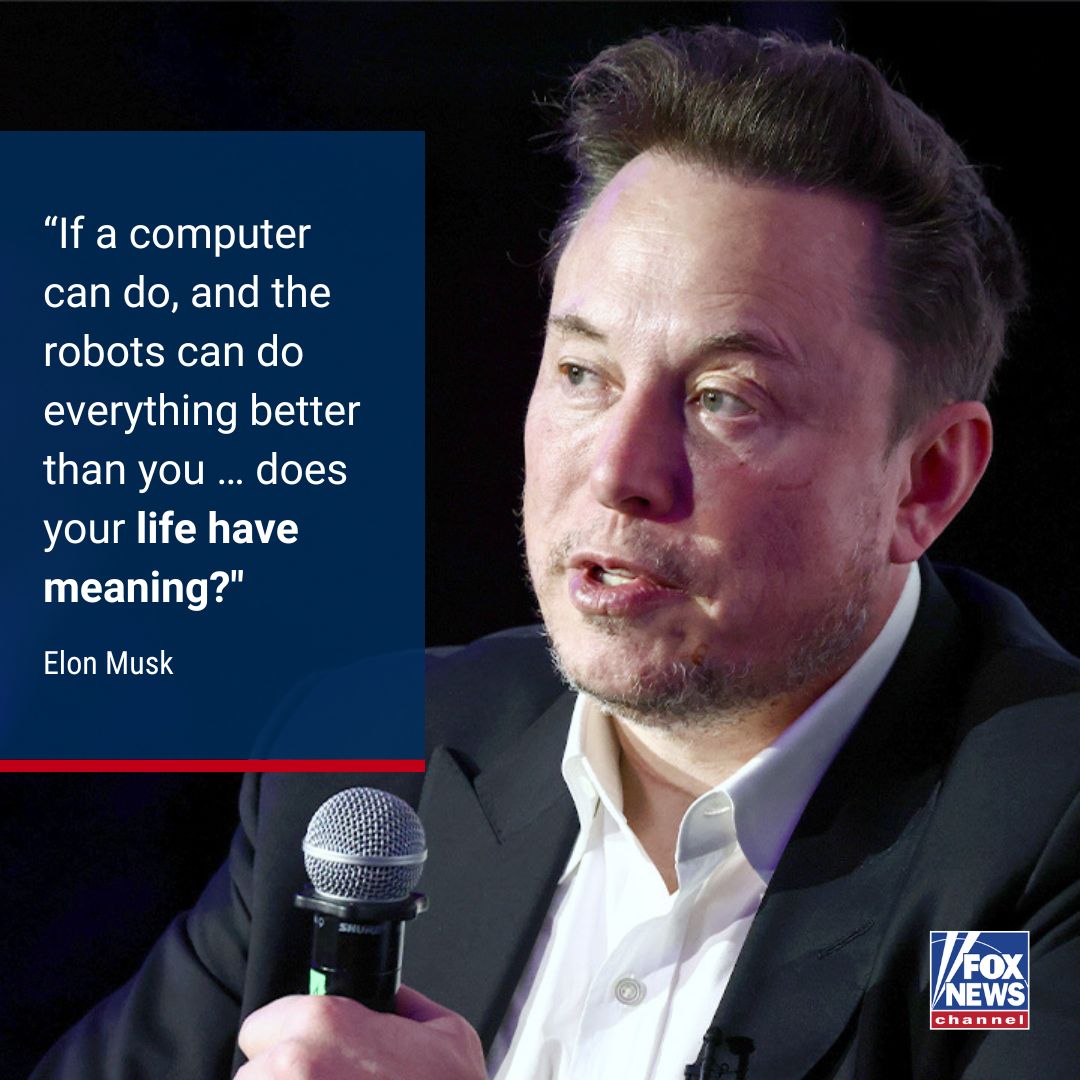 SHOW ME THE MONEY: Elon Musk predicts AI will replace all human jobs and lead to 'universal high income.' trib.al/QklM6VO