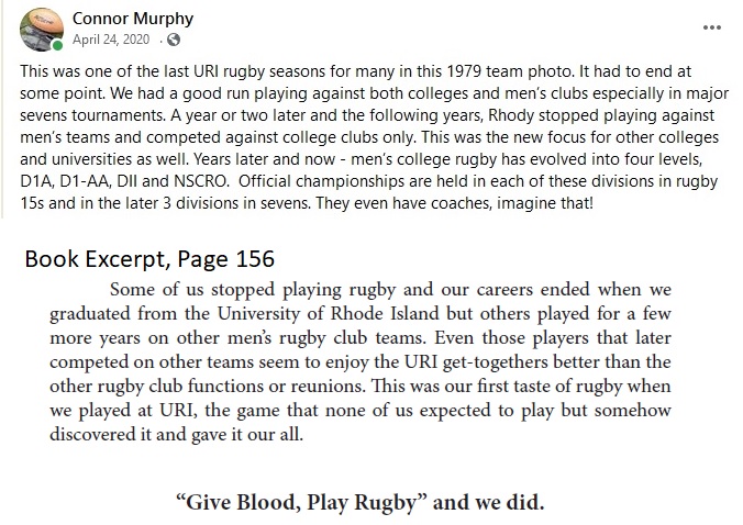 What does it take to win a major title in any sport? Just to qualify&make the #Finals vs college&city clubs was special for the #underdog ,fun&athletic Boys. #URI #Rugby - First USA Natl #Rugby7s Tournament 1979. Our story on the pitch,15s too #Gorhody @farrellybros @chadverdi