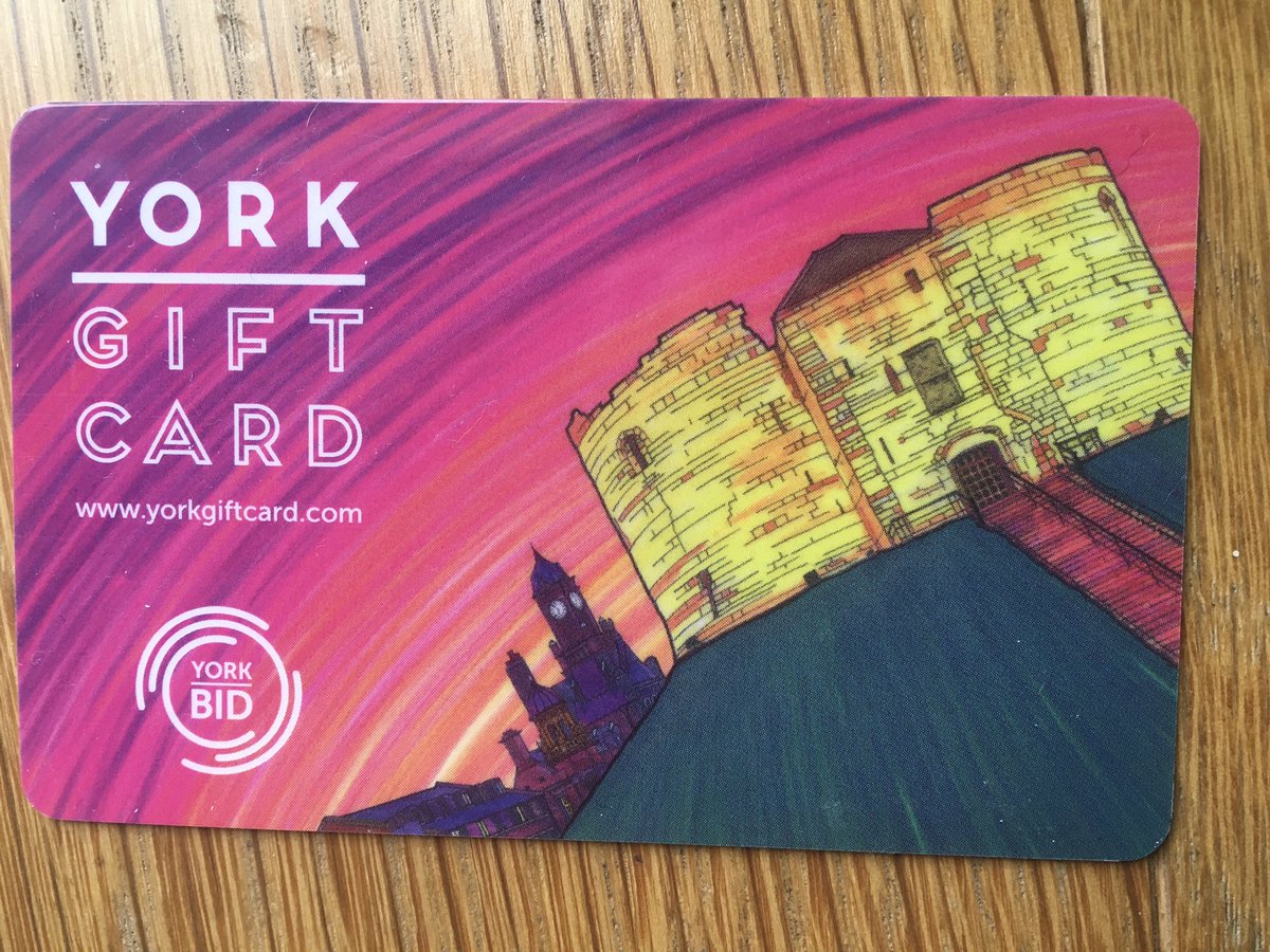 Yorks_STEAM's tweet photo. New gift card from https://t.co/Atig8qzVFA for walking 1 to 2 miles every day for a month  #rewardsforgood @YorkBID Must get to the bookshop with it! https://t.co/PKX44gFGPf
