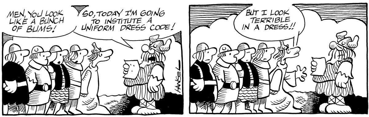 wilandike's tweet image. Have a great weekend everyone!!!
#hagarthehorrible #brownecreativeenterprises #kingfeatures #comicskingdom