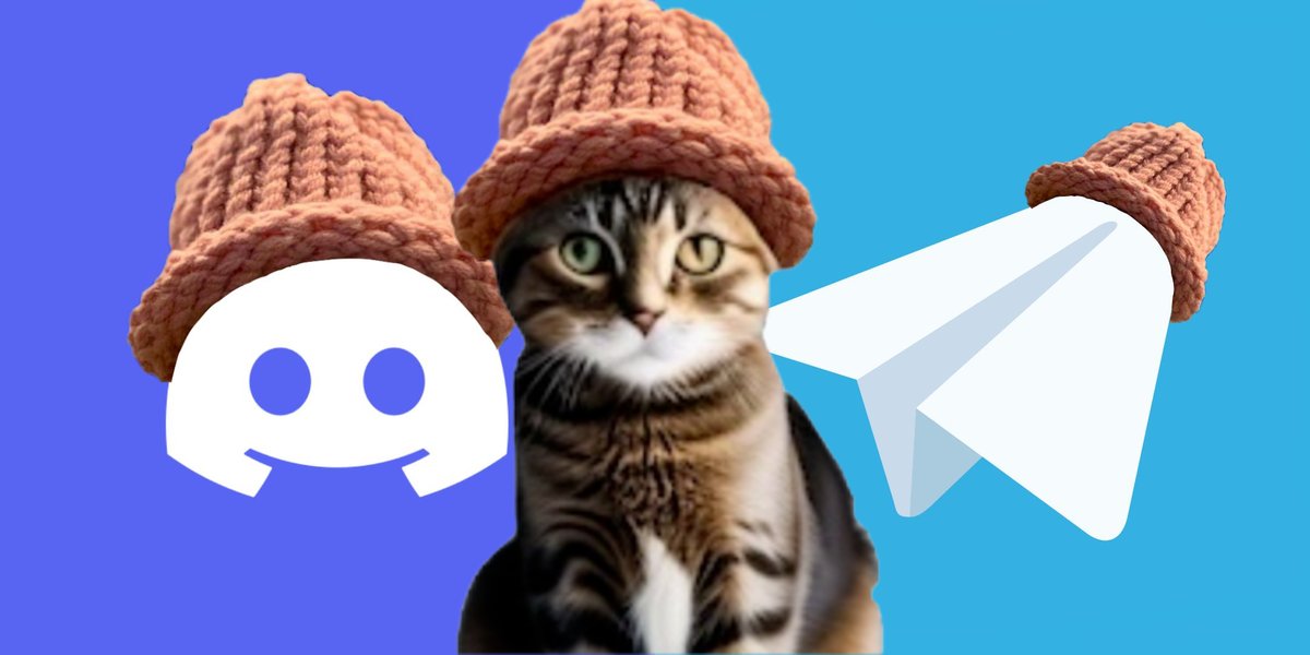 Let's run it! A 500 million $CWIF giveaway 🔔

1. Like + Retweet
2. Join the $CWIF Telegram (t.me/catwifhatonsol) and Discord (discord.gg/catwifhat)
3. Reply below with "$CWIF" + proof screenshots after joining both 👇
⏰ Runs 48 hours 👑 25 winners of 20m $CWIF each