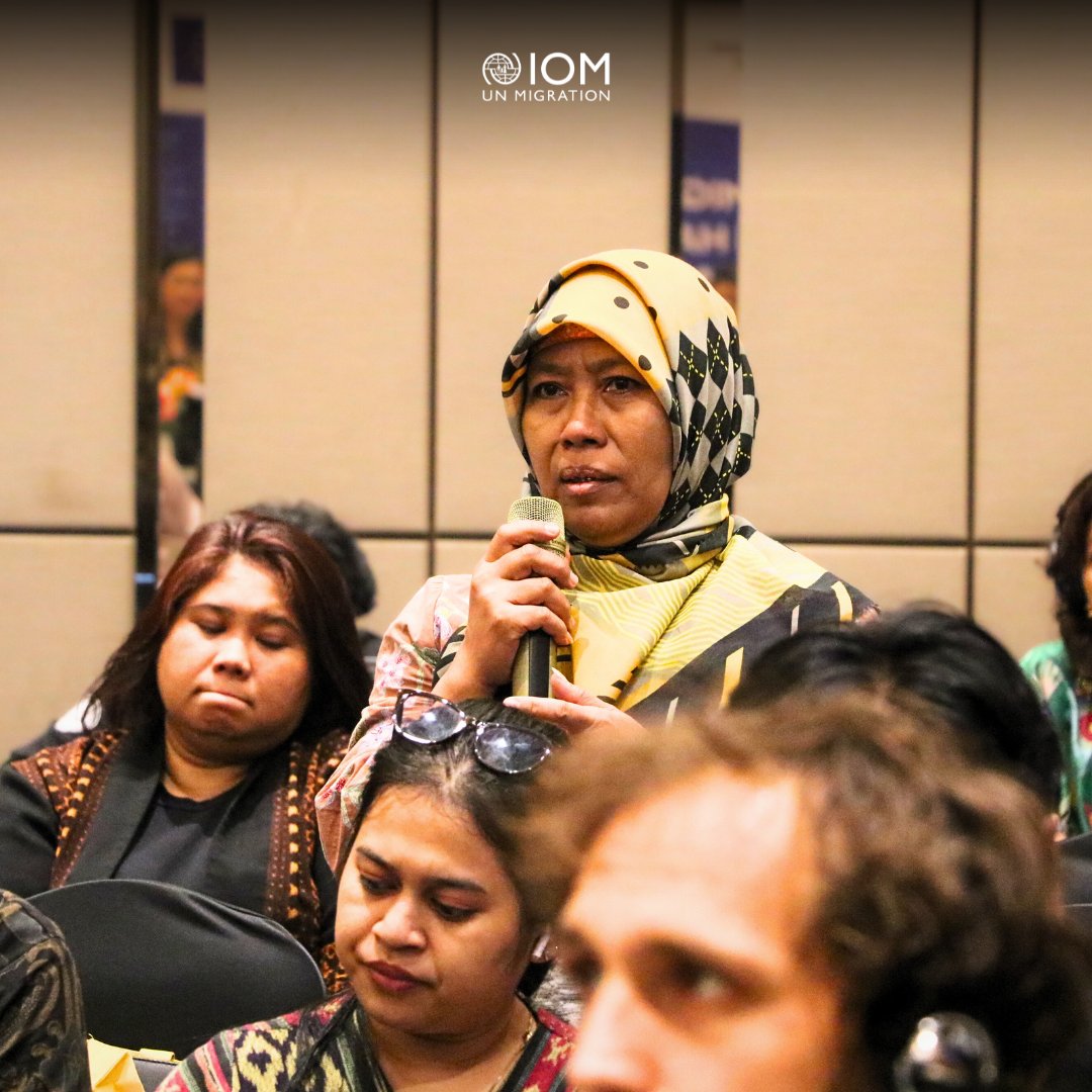 IOMIndonesia's tweet photo. Protection of Indonesian #MigrantWorkers rights are imperative for global supply chains sustainability! ๐
On 22/05, we launched the #MBHR Asia program implementation plan in ๐ฎ๐ฉ in collaboration with
@PerekonomianRI, & supported by @uni_eropa, @Sweden
https://t.co/WQqfQ7iIyv https://t.co/WXTrpHWyAU