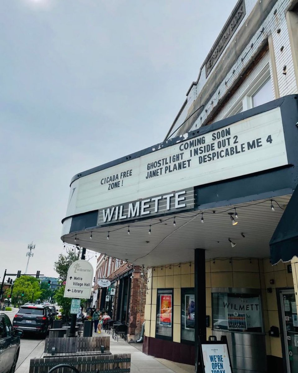Need to beat the cicadas this Memorial Day weekend? 

 Come watch a movie with us!

wilmettetheatre.com/projects-2