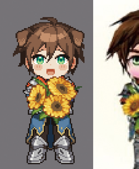 「short hair sunflower」 illustration images(Latest)