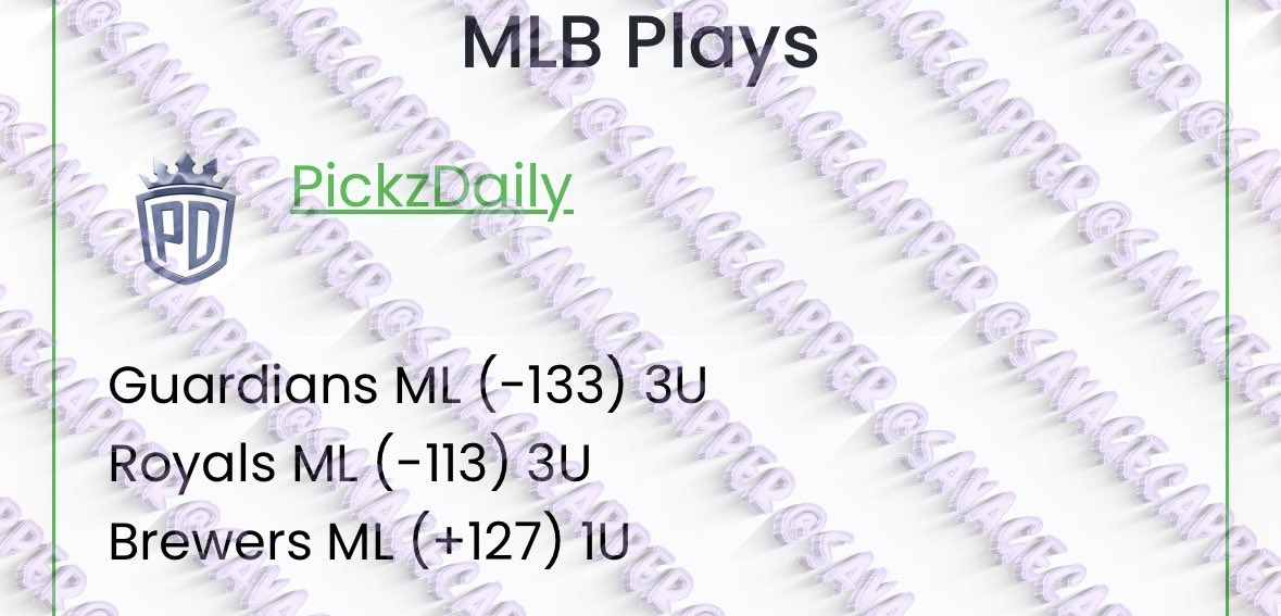 SavageCappers's tweet photo. PICKZDAILY, ANDERSPICKS, MRBIGBETS https://t.co/9dPQzfbb1L
