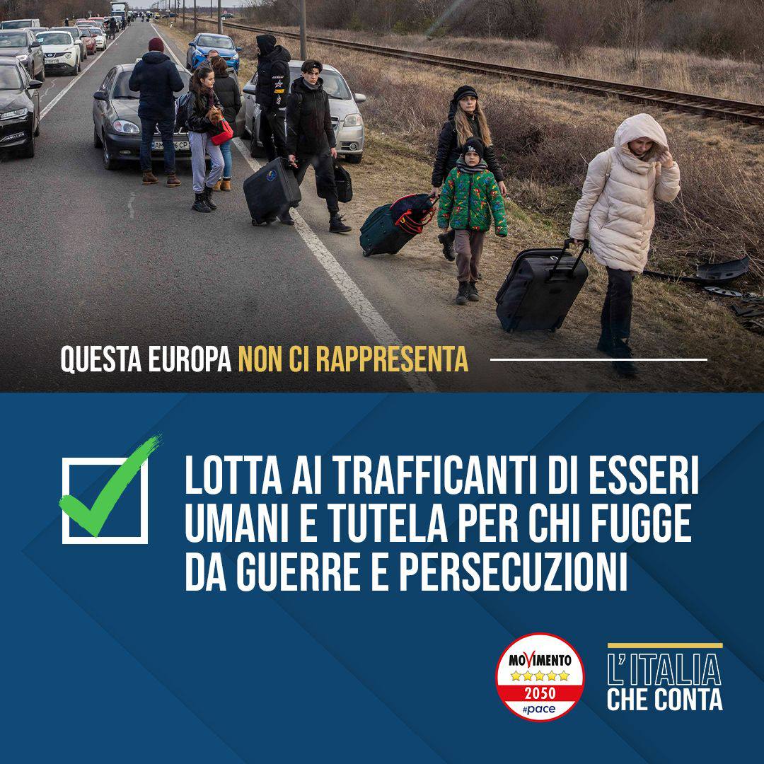 #DallaParteGiusta #IoVotoM5S #LItaliaCheConta