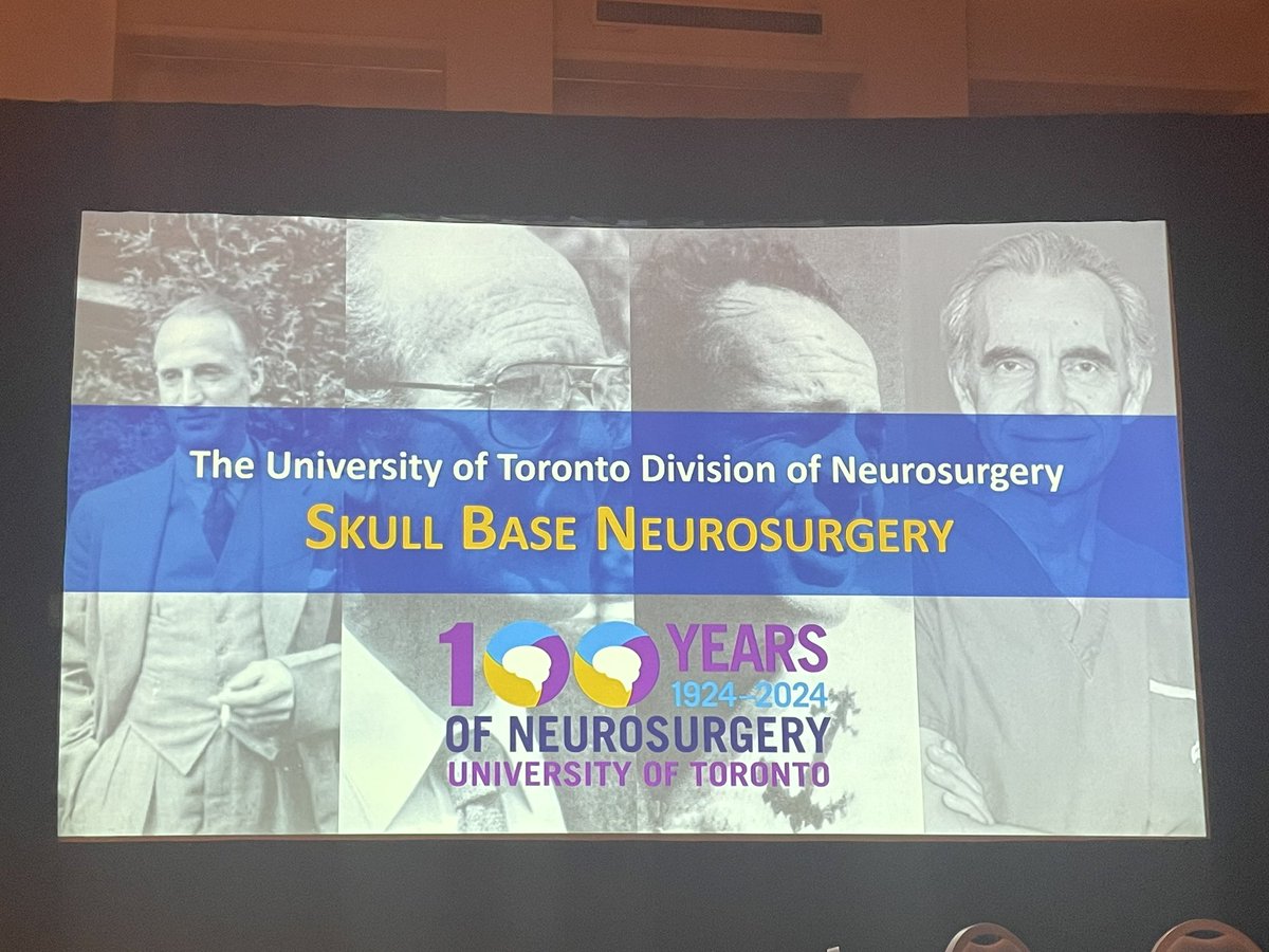 Happy 100th Anniversary to the department of Neurosurgery at University of Toronto!
Congrats <a href="/gelarehzadeh/">gelareh-zadeh</a> <a href="/JamesRutka/">James Rutka</a> 
for an outstanding celebration 
Honored by your invitation 
The world of Neurosurgery is better because of you <a href="/UofTNeuroSurge/">University of Toronto Neurosurgery</a>