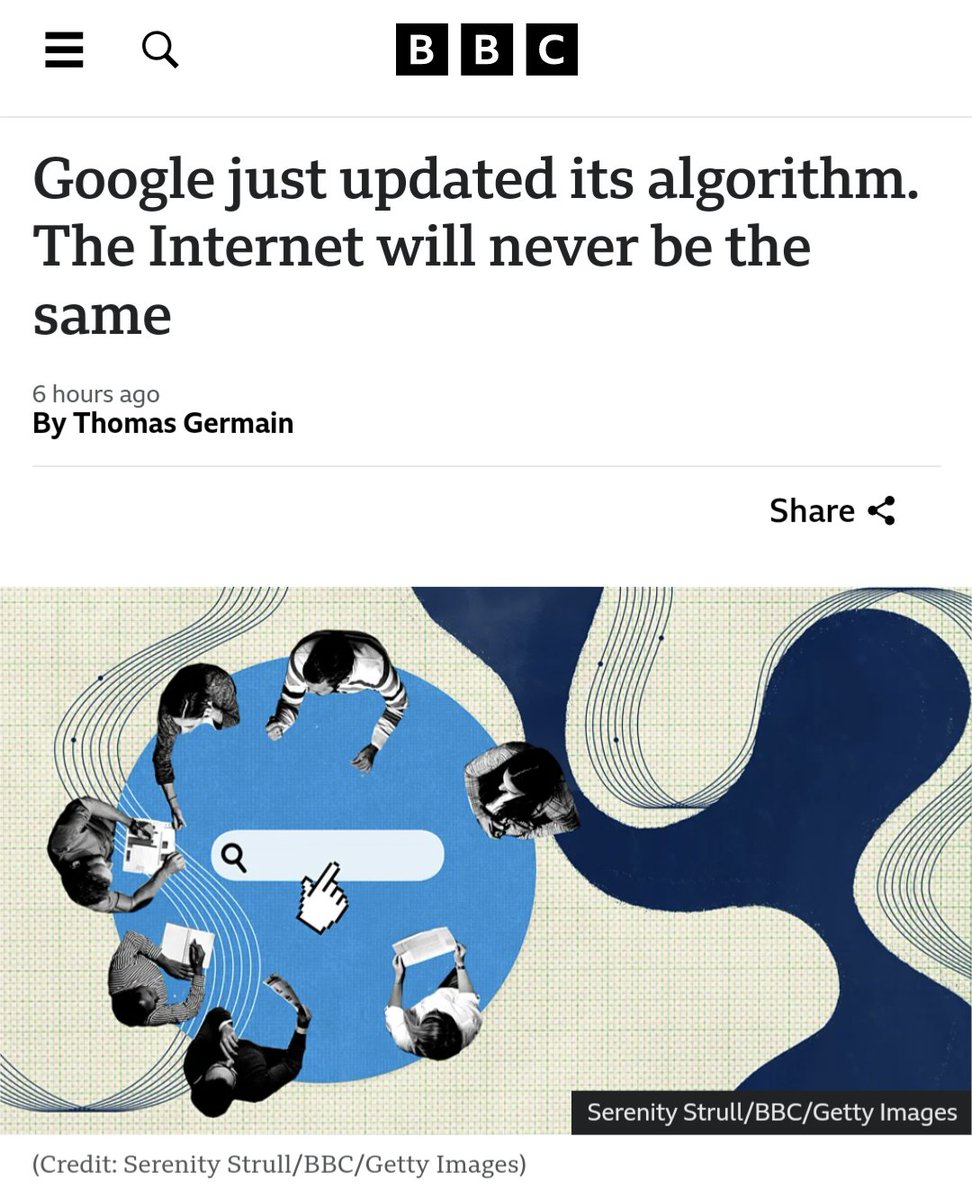 Google just updated its algorithm. The Internet will never be the same via <a href="/BBC/">BBC</a>

bbc.com/future/article…