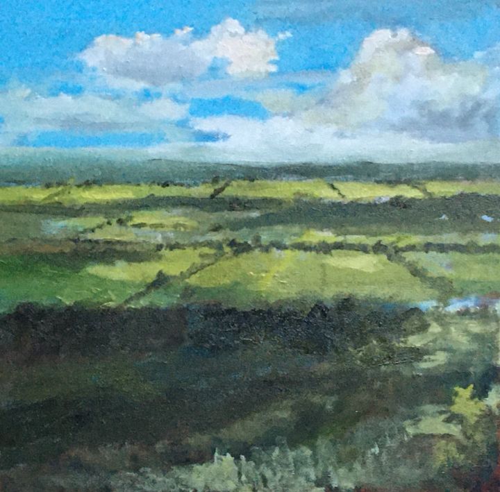 Art of the Day: "the Vale Of Pewsey". Buy at: ArtPal.com/johnmulberry?i…