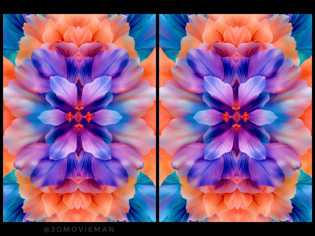 #stereoscopic fractal bloom #midjourneyart 

#stereoscopy #Aiarts #GenerativeAI #digitalart #AIArtGallery #3dart #stereogram