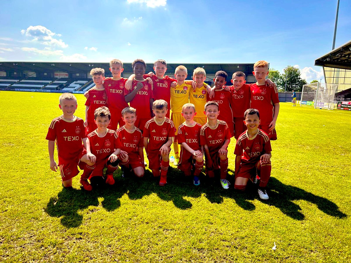 AberdeenFCYouth's tweet photo. A big thank you to @WeeJambos @StMirrenAcad &amp; @MotherwellFC for hosting our young players at their stadiums.

🔴 U9s, U10s, U11s &amp; U12s at SMiSA Stadium
🔴 U11s at Tynecastle Stadium
🔴 U13s at Fir Park Stadium

Great memories and experiences for our players! 

#StandFree 🔴 https://t.co/6KXtEY6D0W