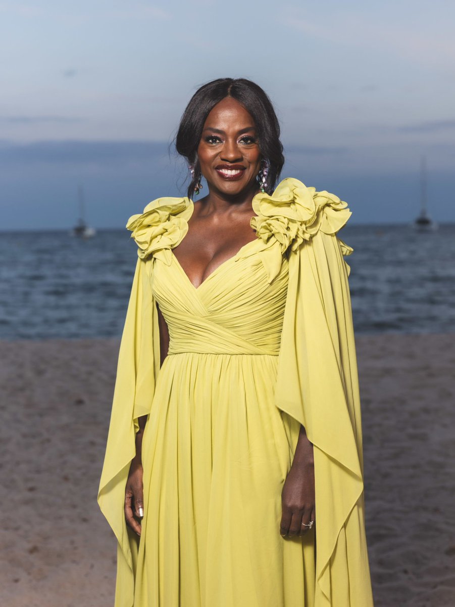 Viola Davis attends Lights On Women's Worth in Cannes, France.