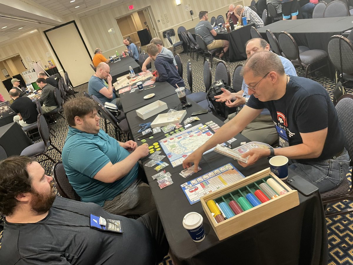 HeavyCardboard's tweet photo. The coffee is finally kicking in at #HeavyCon7 Day 3 https://t.co/twIP5YRd2m