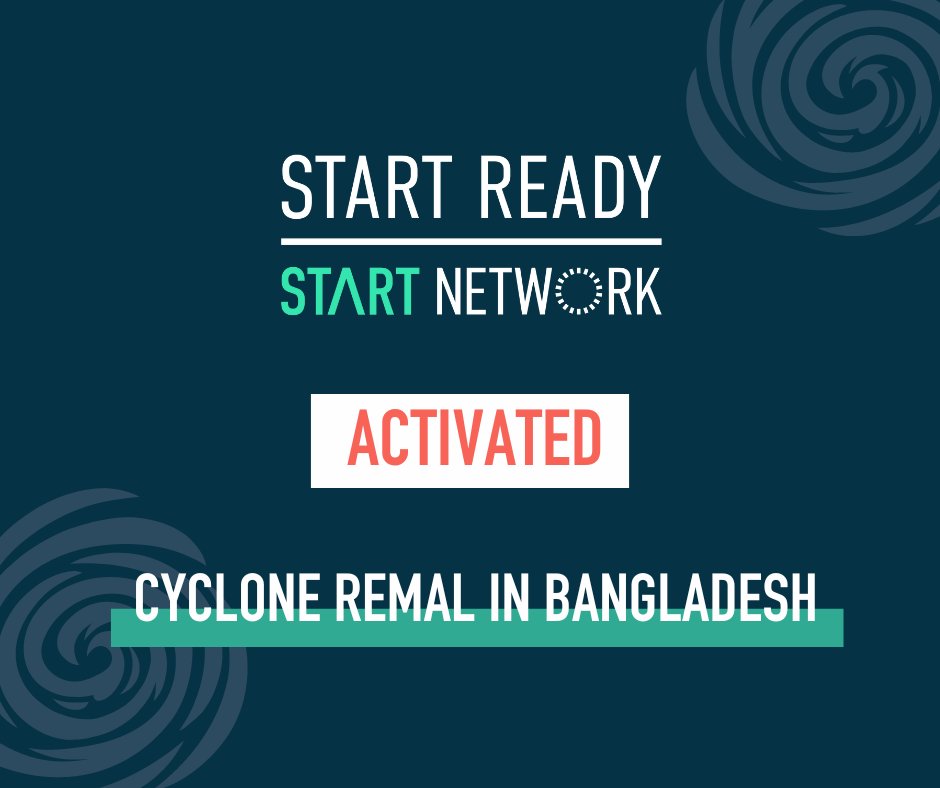 StartFundBD's tweet photo. 🌪️Start Ready ACTIVATED for Cyclone Remal 🇧🇩
With the activation of Start Ready disaster risk financing system, our Bangladesh members are taking #anticipatoryactions to protect communities and minimize the impact as the cyclone approaches!
#anticipatoryaction #startready https://t.co/cSEPfPtuma