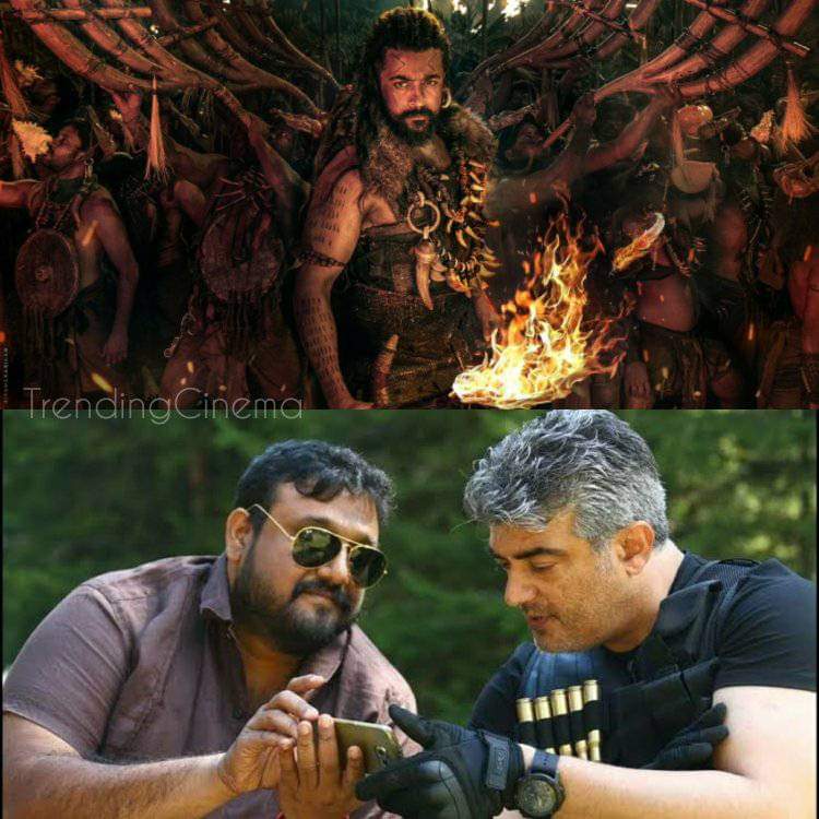 Producer Dhananjayan : '#Ajithkumar sir has watched some Outputs from #Kanguva movie and he is very happy about Director Siva' ❤️🔥 [Buzz is that they might join Together for #AK64 or an upcoming project of AjithKumar]