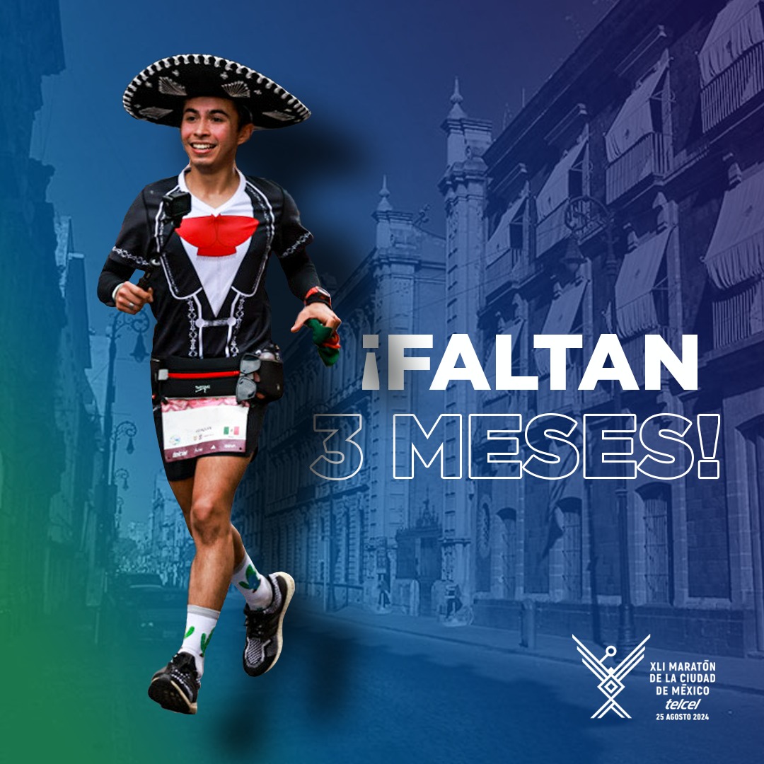 ⚠️ Esta es la señal que estabas esperando para hacer tu inscripción y correr el Maratón de la Ciudad de México @Telcel 2024, estamos a exactamente 3 meses para el gran día. ¡INSCRÍBETE! 👇🏽 emociondeportiva.com/home/evento/51…