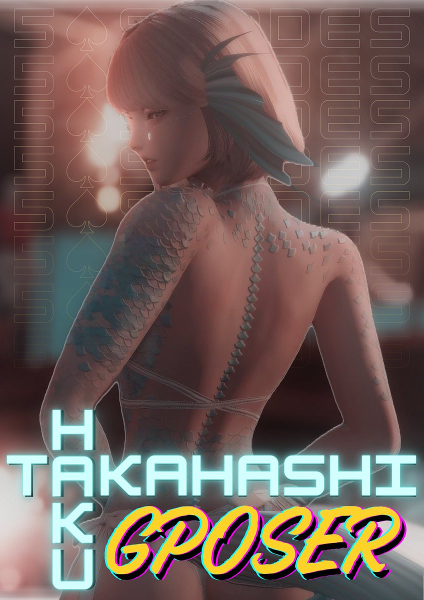 Haku Takahashi is our GPOSER for the event! 
She will be offering 10 slots for 1-2 person Gpose sessions and 5 slots for 3-7 person Gpose sessions!

#5Spades #GPOSE #GPOSER #Elemental #XIV