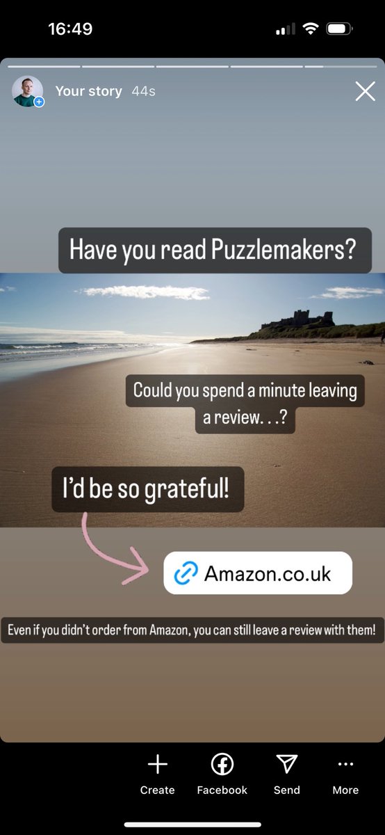 Reviews make the world of difference for debuts. If you’ve read Puzzlemakers and can spare a min, here’s the link…! 🧩🧩🧩 ✨✨✨amazon.co.uk/review/create-…