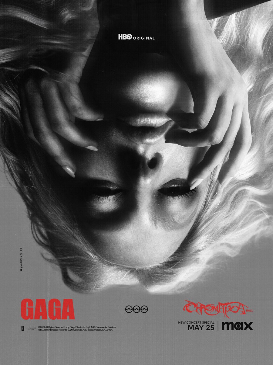 warholkillah's tweet image. The artist's mind's a maze... ✨

GAGA: CHROMATICA BALL MAY 25
@ladygaga

/ poster v6 edit.