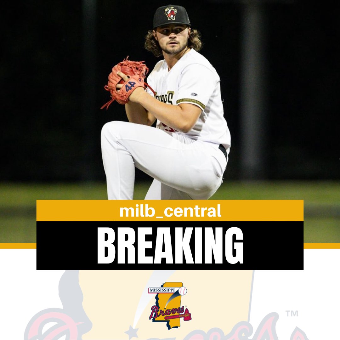 milb_central's tweet photo. The Atlanta Braves are promoting Landon Harper to the Mississippi Braves (AA). https://t.co/0K01OozTa6