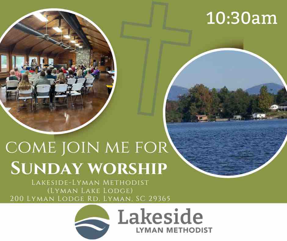 We hope to see you at worship tomorrow! Use this post, or graphic, to personally invite someone to join you!