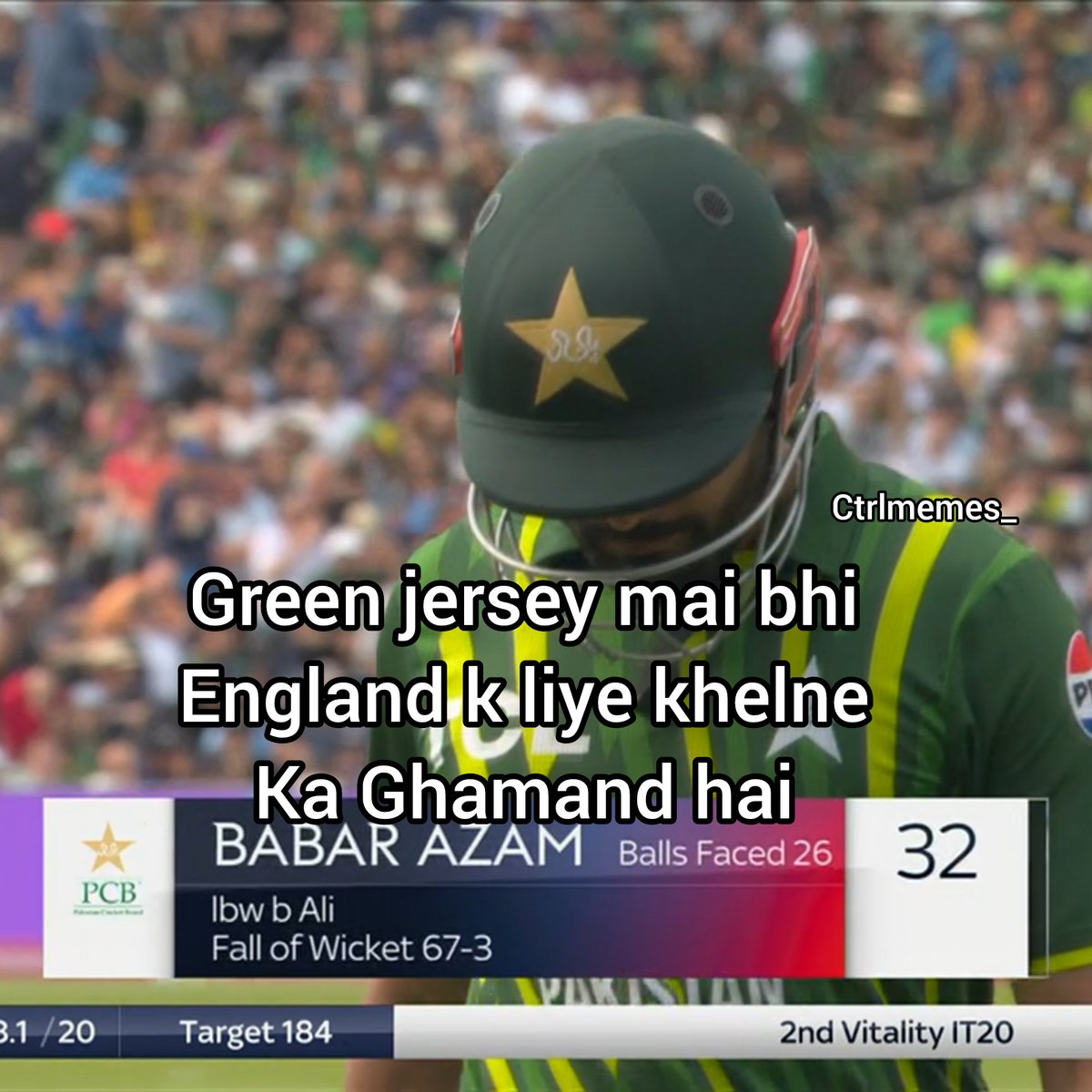 Zim Babar Azam successfully played for England 😂

#PakvsEng #EngvsPak