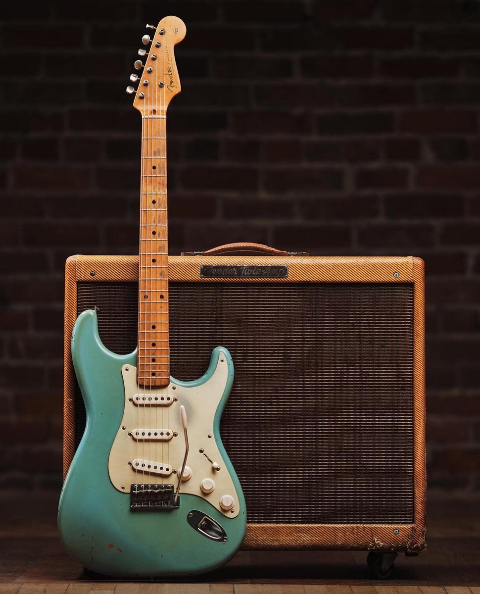 1954 Fender Strat Custom color #guitar #Fender #Stratocaster #Straturday