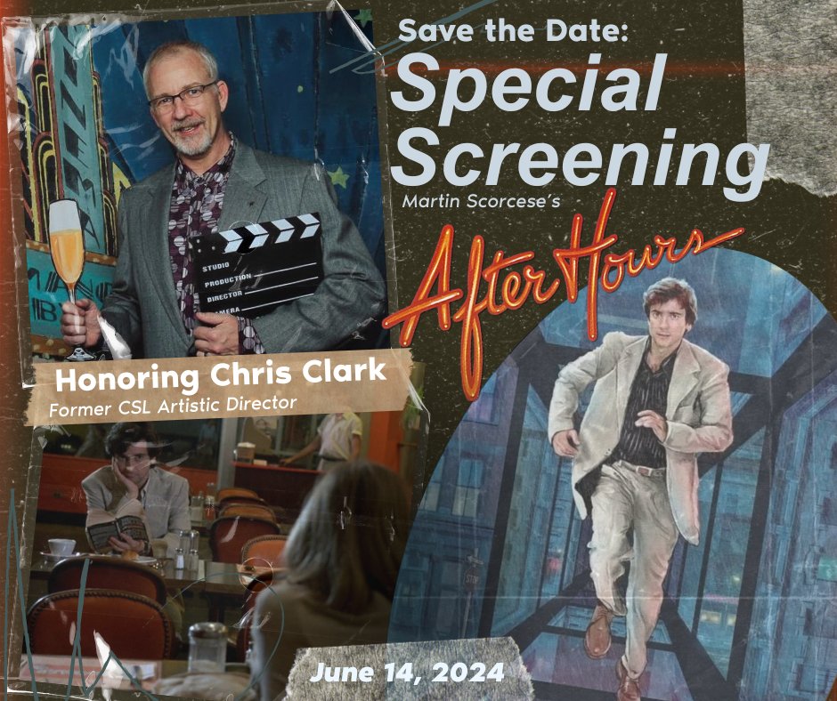 Hi-Pointe Theatre (@hipointe) on Twitter photo 📅 Join <a href="/stlfilmfest/">Cinema St. Louis/SLIFF</a> on June 14th for Scorcese’s AFTER HOURS, honoring former CSL Artistic Director Chris Clark.
Tickets available now! 🔗 #afterhours #scorcese #seeitatthehipointe 📅 Join <a href="/stlfilmfest/">Cinema St. Louis/SLIFF</a> on June 14th for Scorcese’s AFTER HOURS, honoring former CSL Artistic Director Chris Clark.
Tickets available now! 🔗 #afterhours #scorcese #seeitatthehipointe
